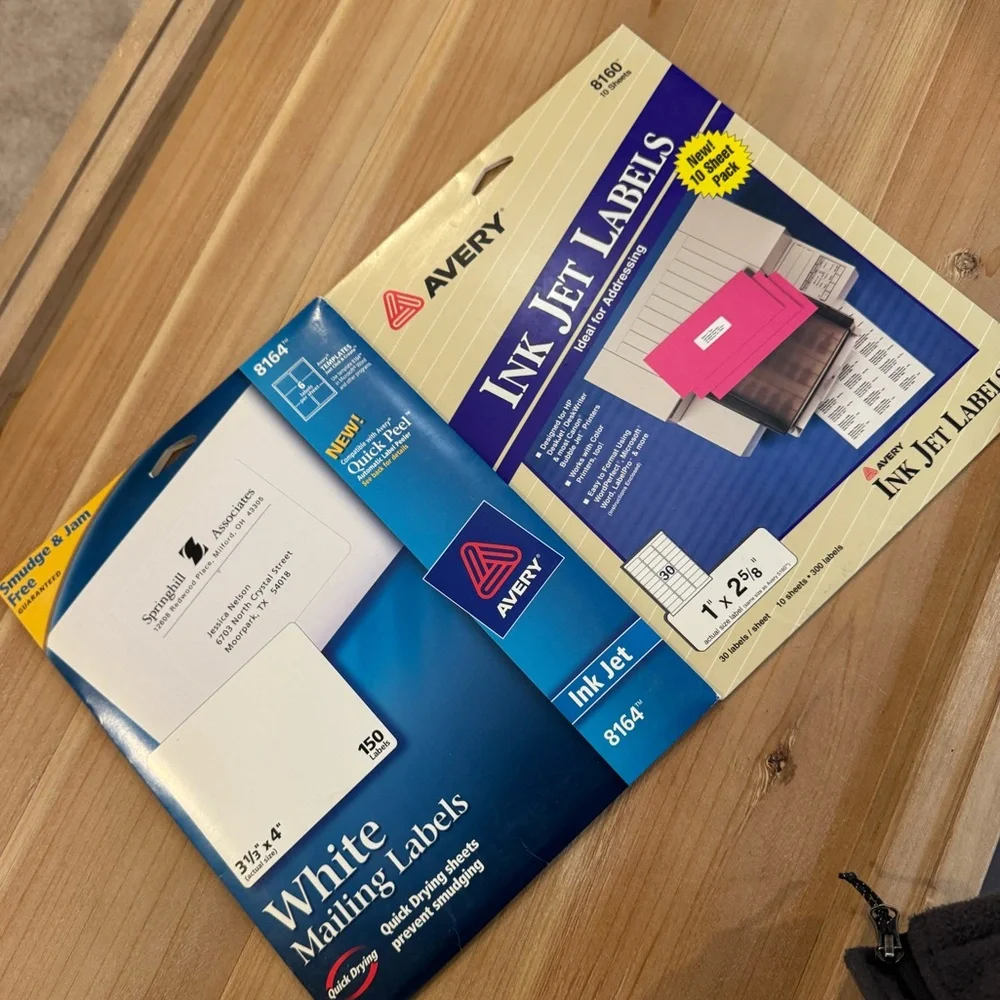 Avery Inkjet Mailing & Address Labels